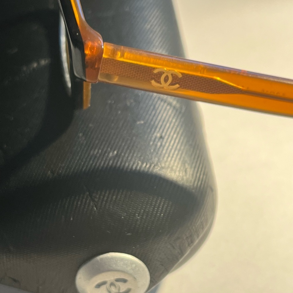 CHANNEL Eyeglass Frames with case.